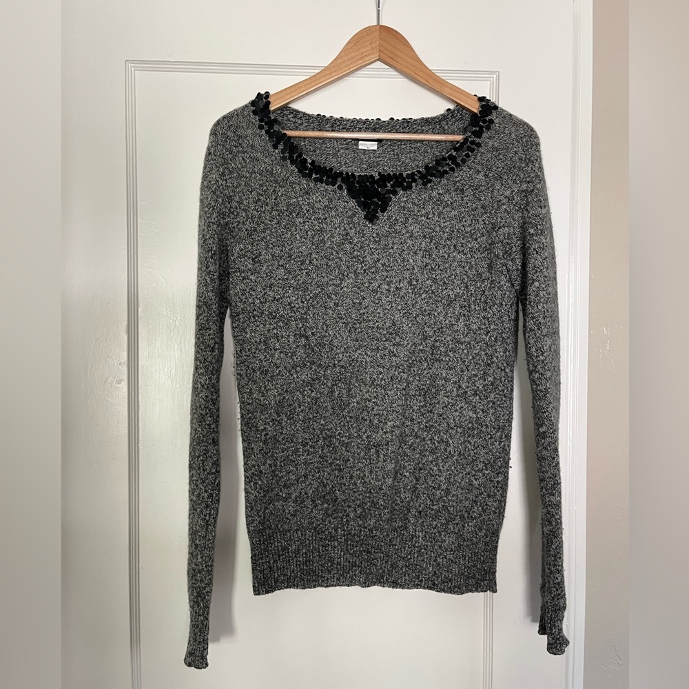 J. Crew boat neck lamb wool sweater